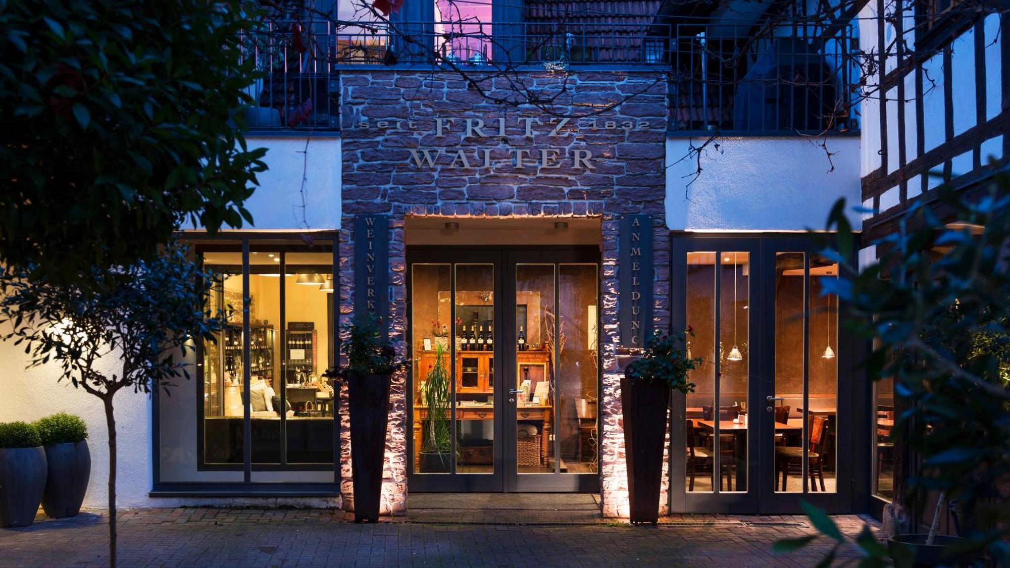 Weinhotel Fritz Walter Niederhorbach Exteriér fotografie
