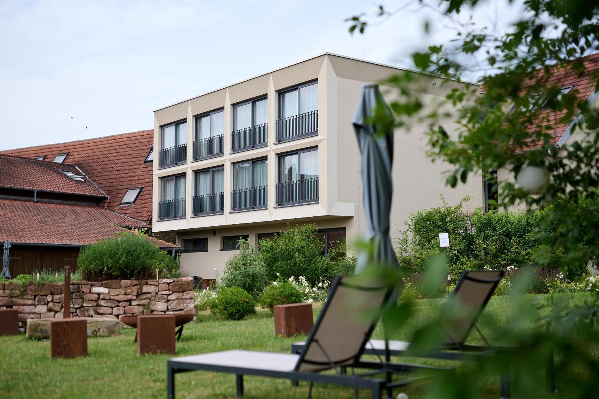 Weinhotel Fritz Walter Niederhorbach Exteriér fotografie